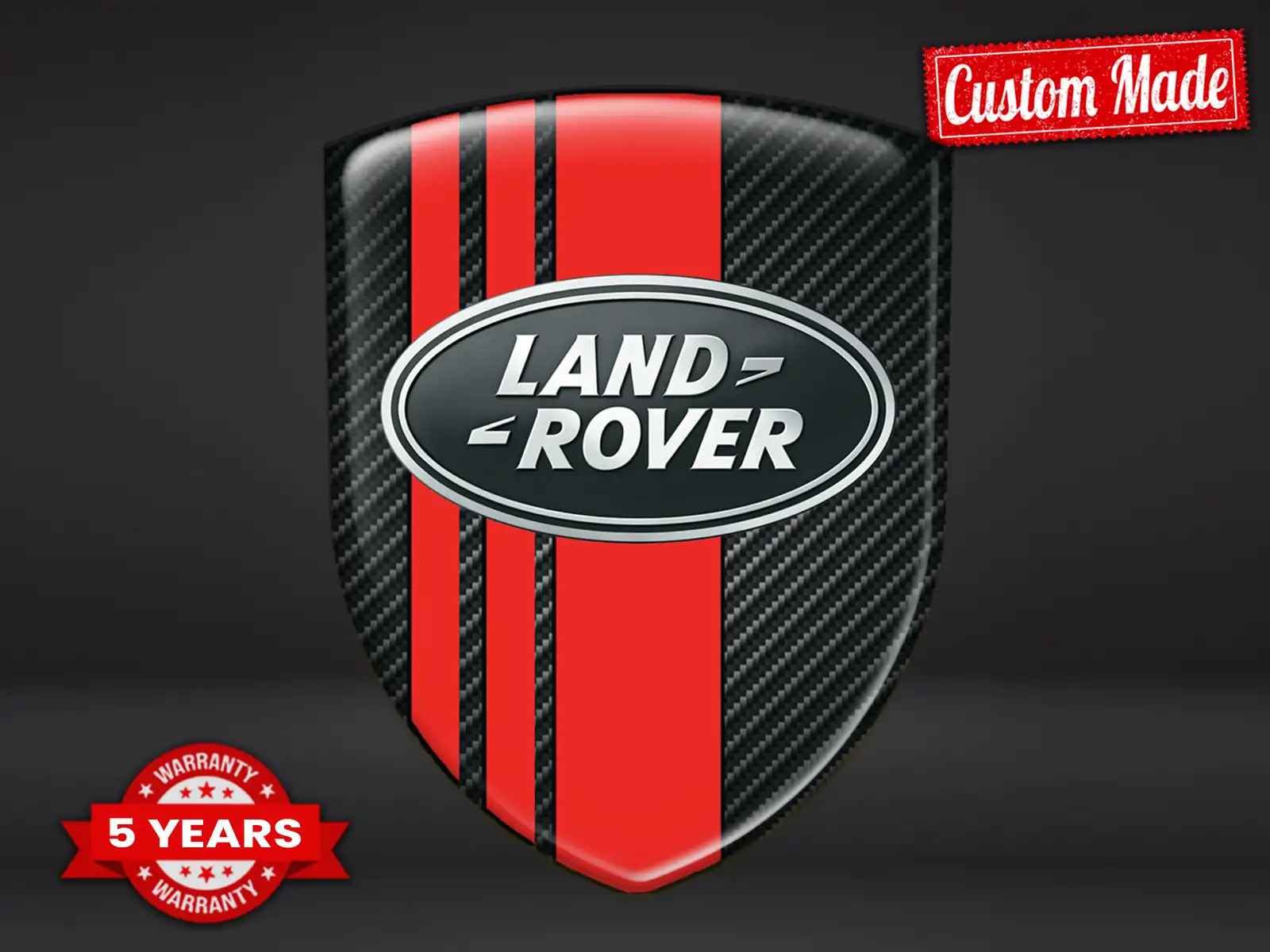 Land Rover Pegatina Banner Auto Máximo Duradero Estilo Moderno